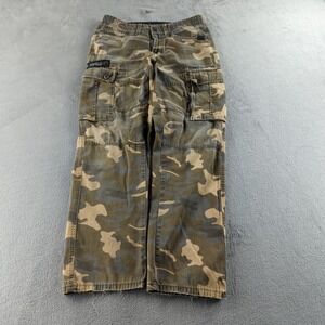 G-Star Raw Cargo Pants Mens 30 Camo‎ Green Tactical Military Woodland Desert